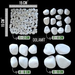 Beyaz Marmara Dolomit Taşı 1 Palet & 75 Paket - Ege Peyzaj Bahçe Çim