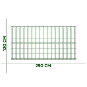 İzmir Panel Çit 🟫 120 Cm x 250 Cm 🟫 - Ege Peyzaj Bahçe Çim